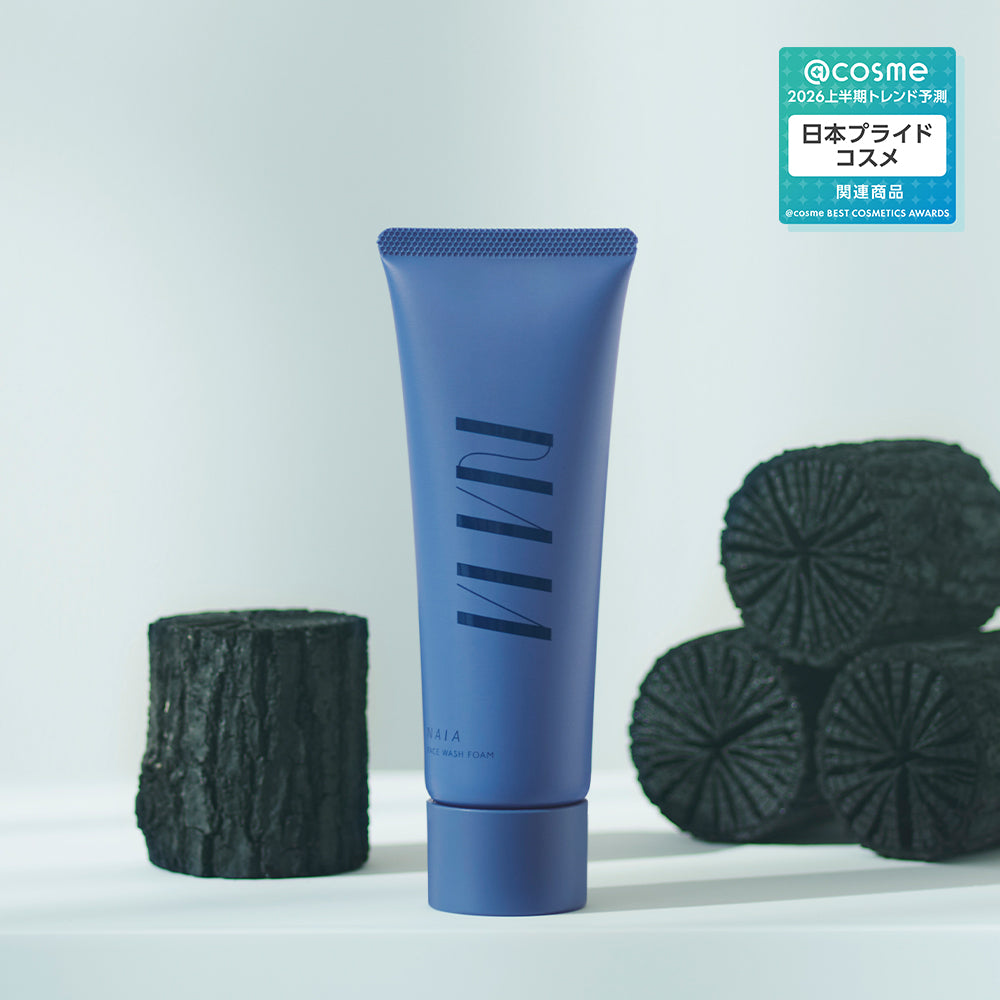 菊炭＆熟成酒粕配合 洗顔フォーム 100g クスノキ – NAIA